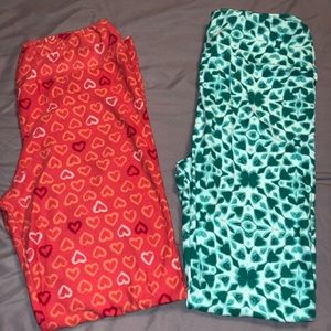Final Price - LuLaRoe OS Set of Buttery Leggings